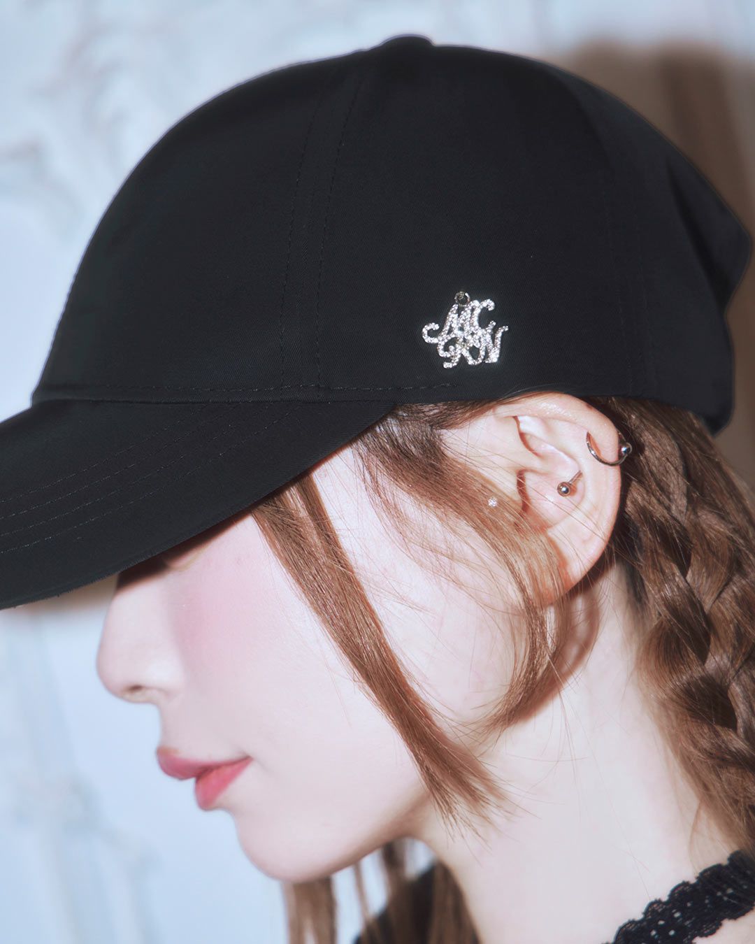 小顔になれる♡キャップ ブラック | ファッション通販＆メディア