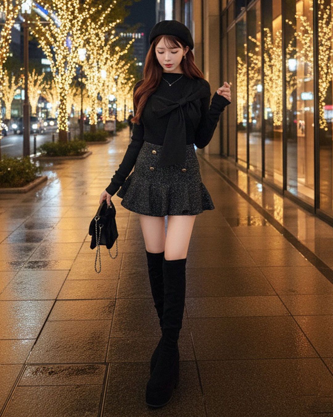 Masa Shizuka iPhone13Starlight,128美品 ビジューリボンカットアウトライクスカパン ｜ LIZ LISA（リズリサ