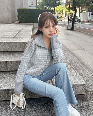 プリントワイドデニム ライトブルー | ファッション通販&メディア プリントワイドデニム ライトブルー | ファッション通販&メディア