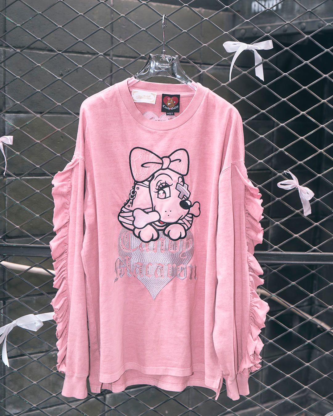 ガルフィーコラボフリルBIGロンT グレー | ファッション通販＆メディア