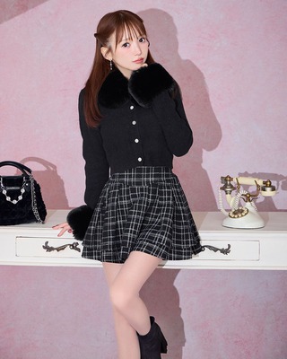 michellMacaron♥ウール美脚スカート♥ 新品未使用 ミシェルマカロン 美脚ウールスカートXS｜Yahoo