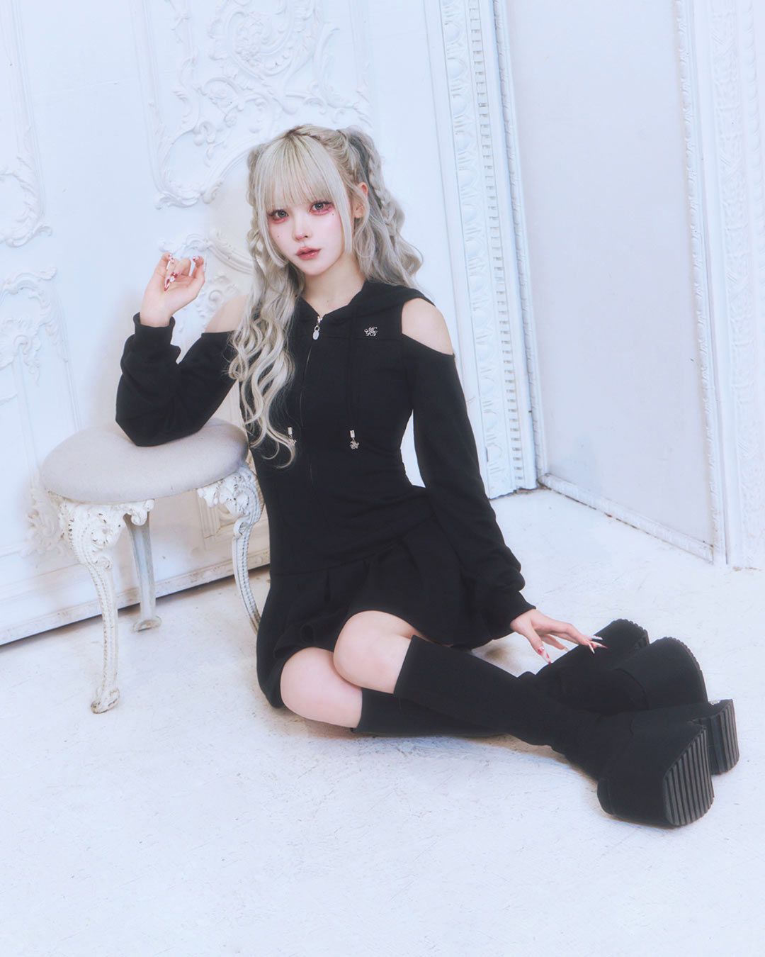 14.5cm史上最強ロングブーツ ブラック | ファッション通販＆メディア