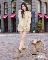 新品箱入り Radyサイドビジュー厚底ムートンショートブーツ ブラック L 8c1c61338b66ae6de34e0ec1911447