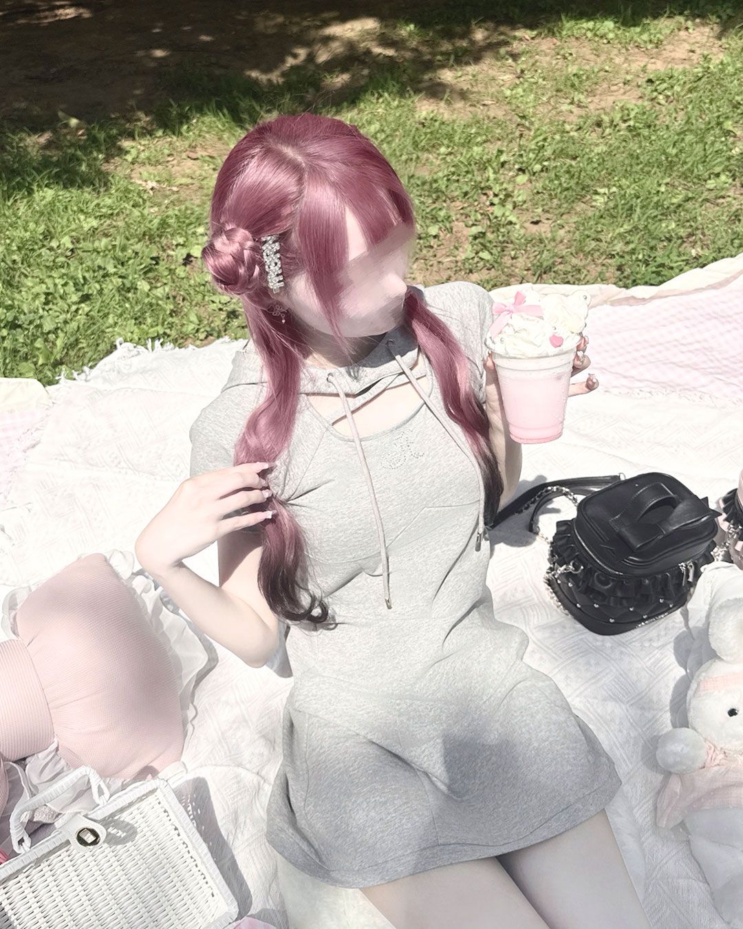 クロスパーカーワンピース グレー | ファッション通販＆メディア
