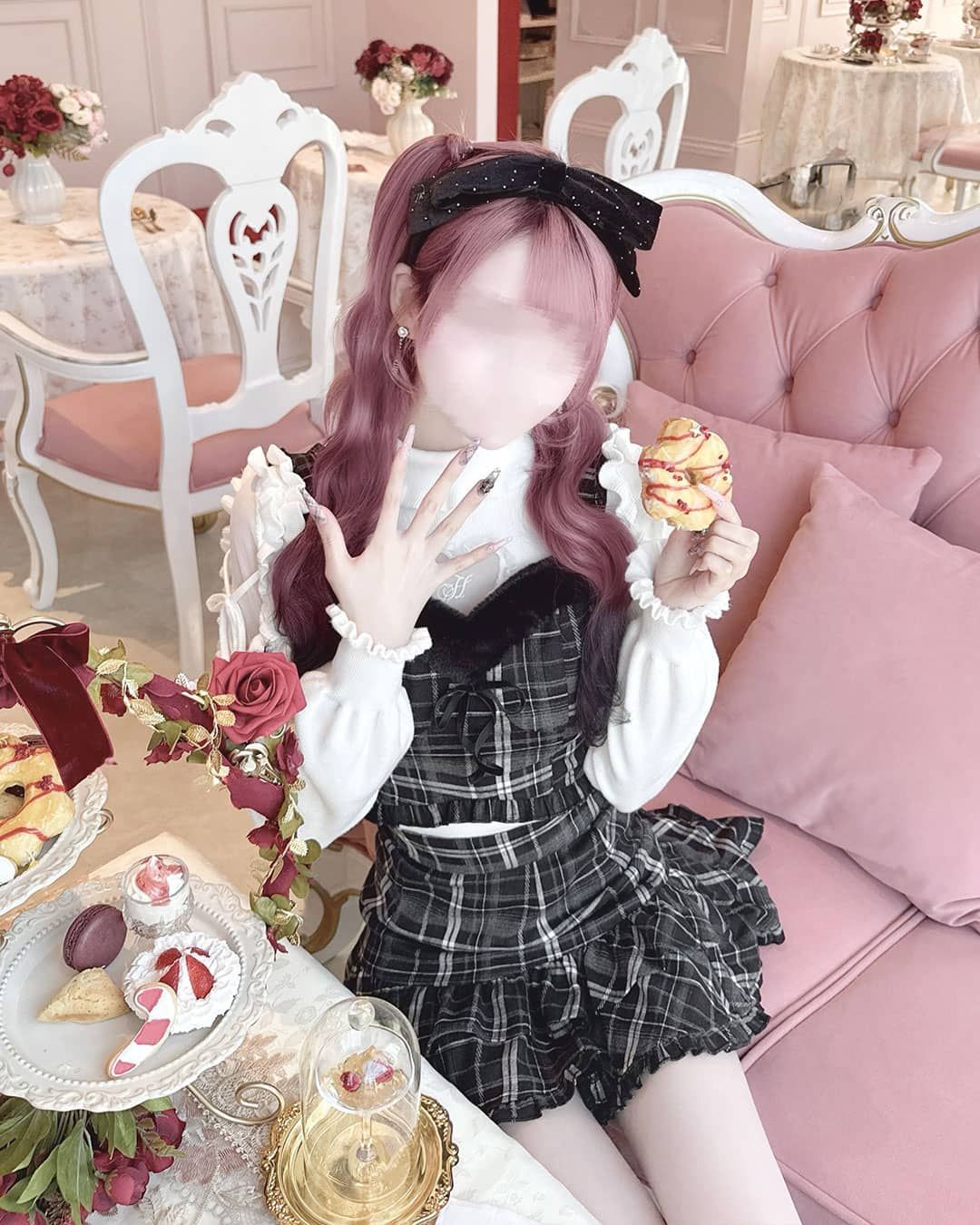 ファービスチェセットアップ ピンク | ファッション通販＆メディア