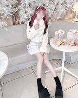 ベルトリボンショートコート ホワイト | ファッション通販＆メディア