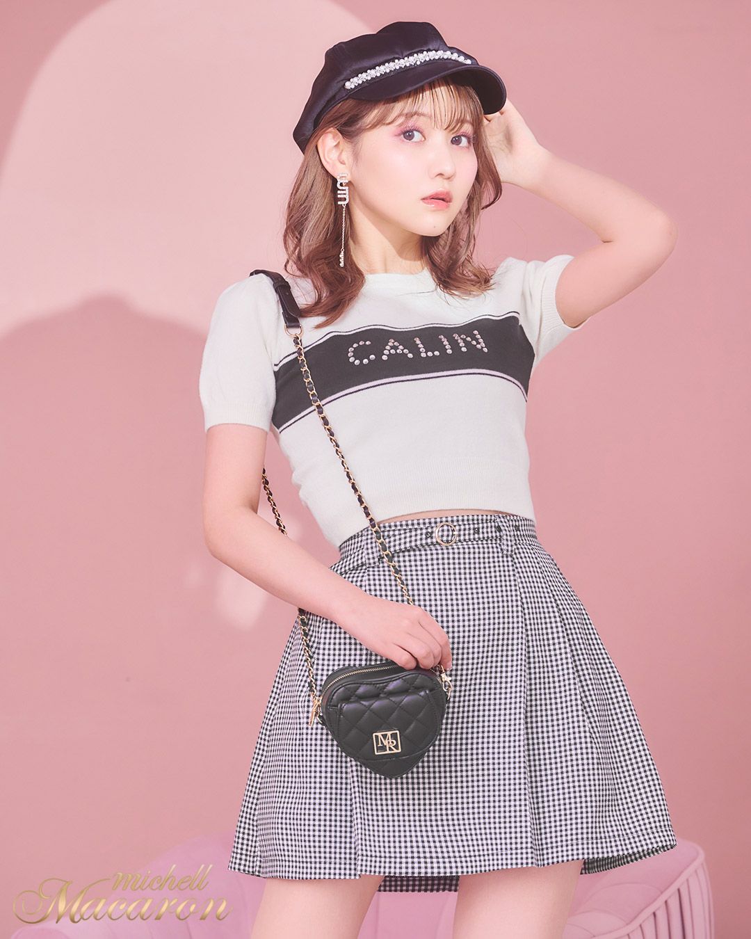 MIUMIU スカート ミニスカート チェック 美品 Miu Miu チェック ミニスカート | グリーン | FARFETCH JP