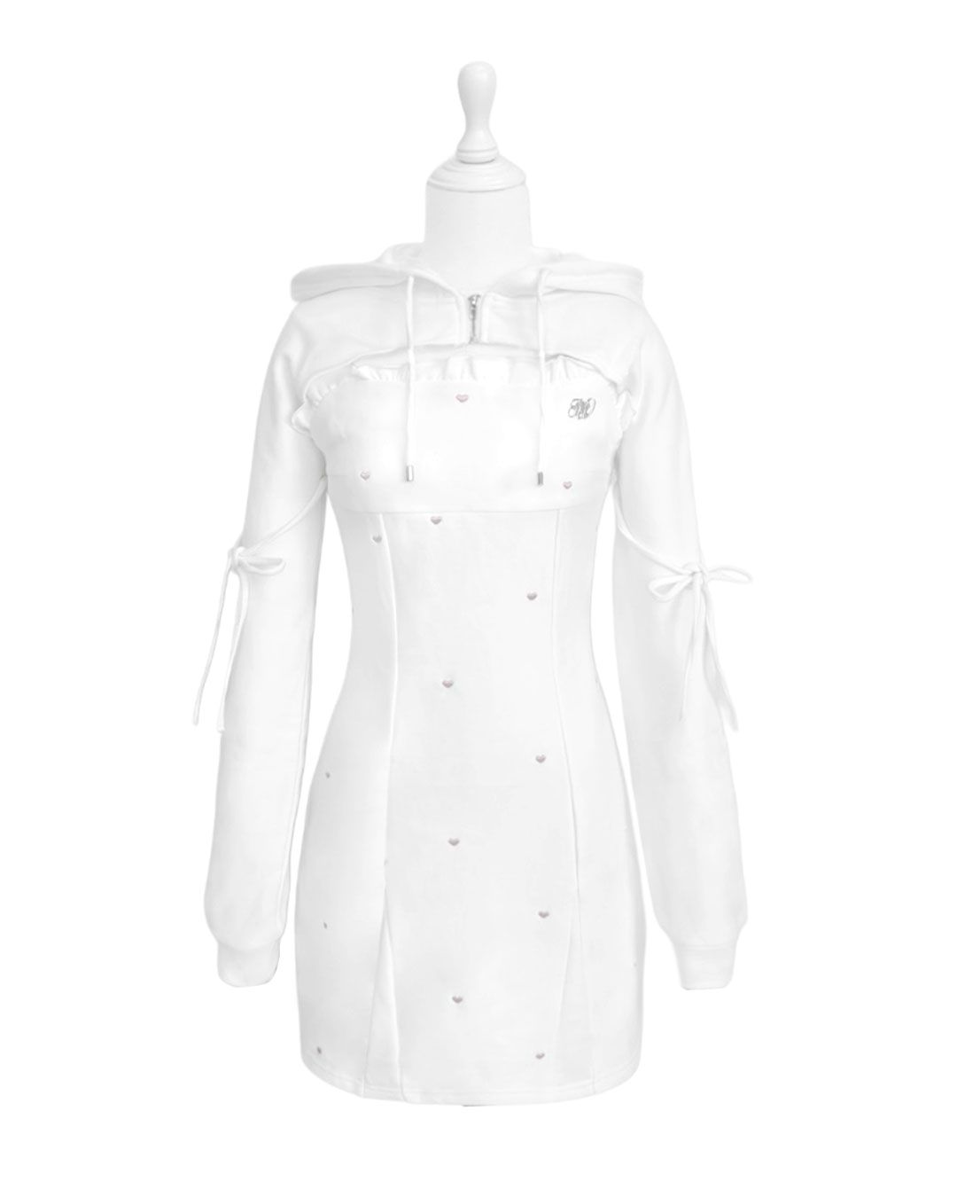 pimiri cafe Collaboration】Luv スウェットアンサンブルパーカー