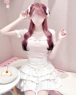 HONEYMEW オフショルボレロチェックアンサンブルトップス ホワイト フリー オフショルボレロチェックアンサンブルトップス ホワイト