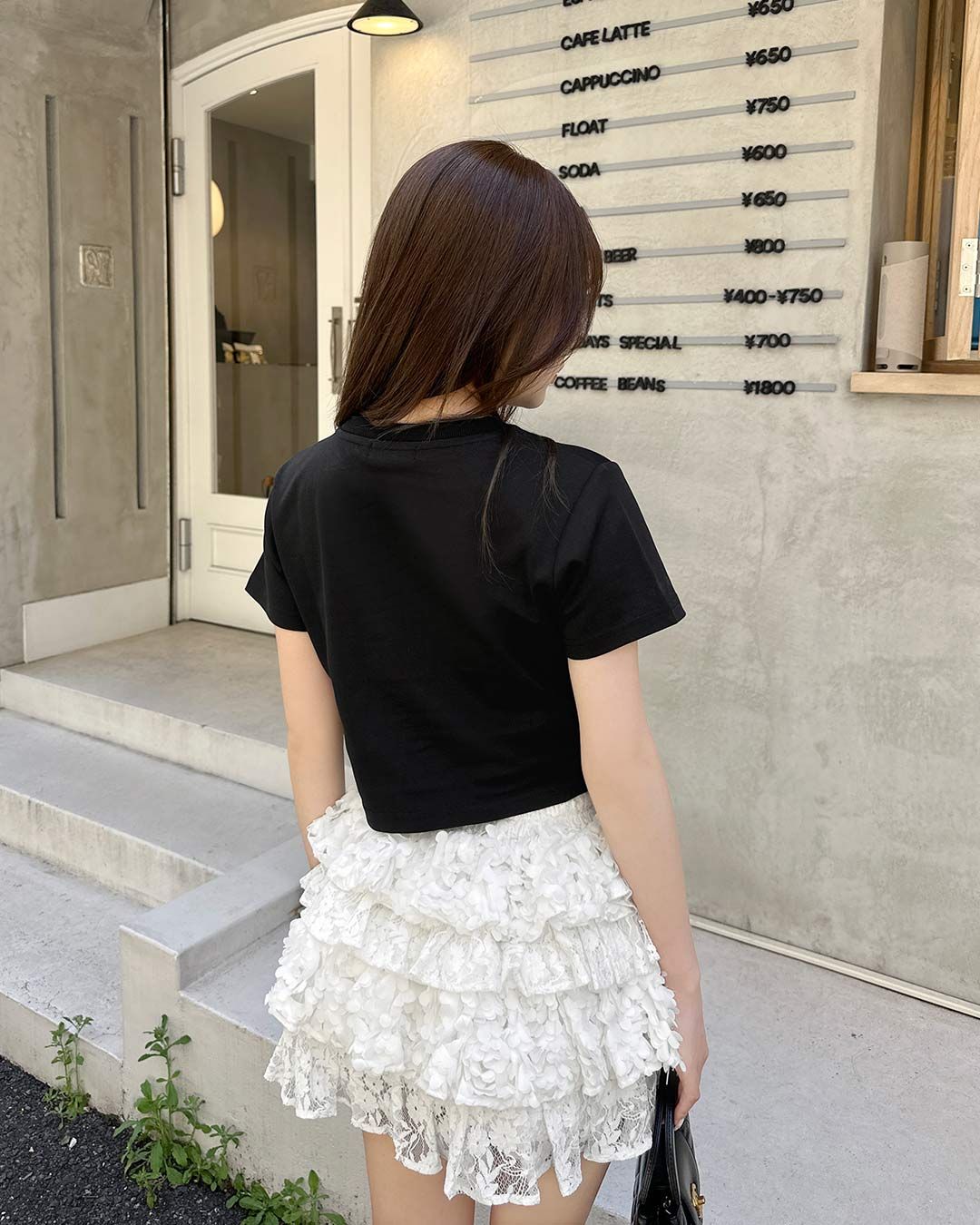 シアーロゴワッペンTシャツ ブラック | ファッション通販＆メディア