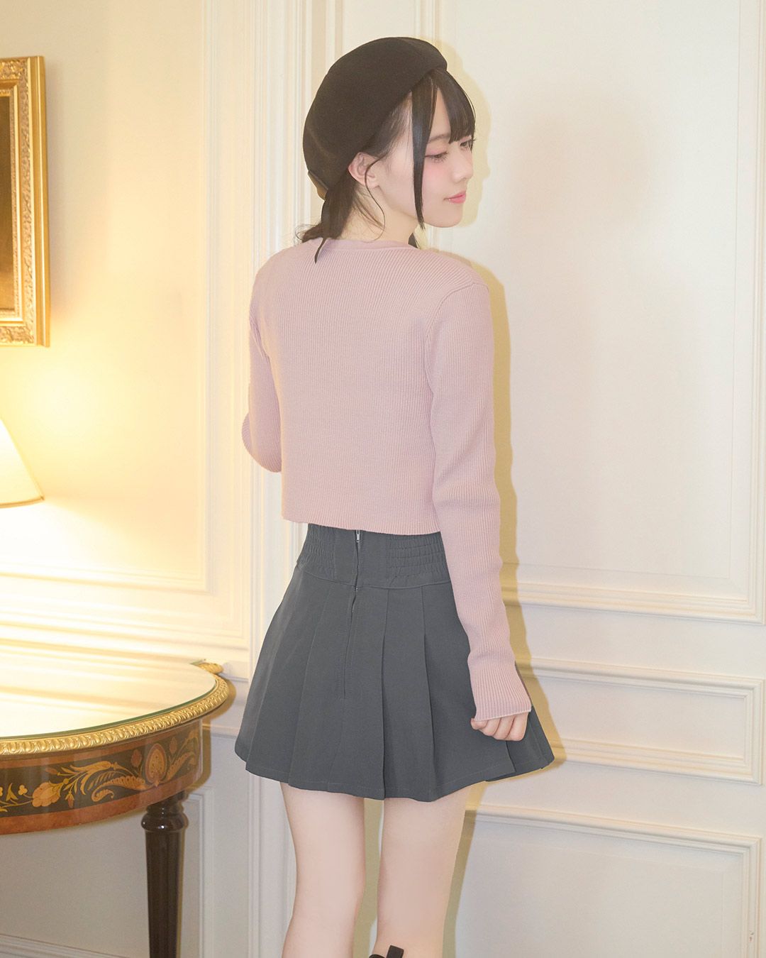 美脚スカパン グレー XS 美脚スカパン グレー XS 美脚スカパン グレー | ファッション