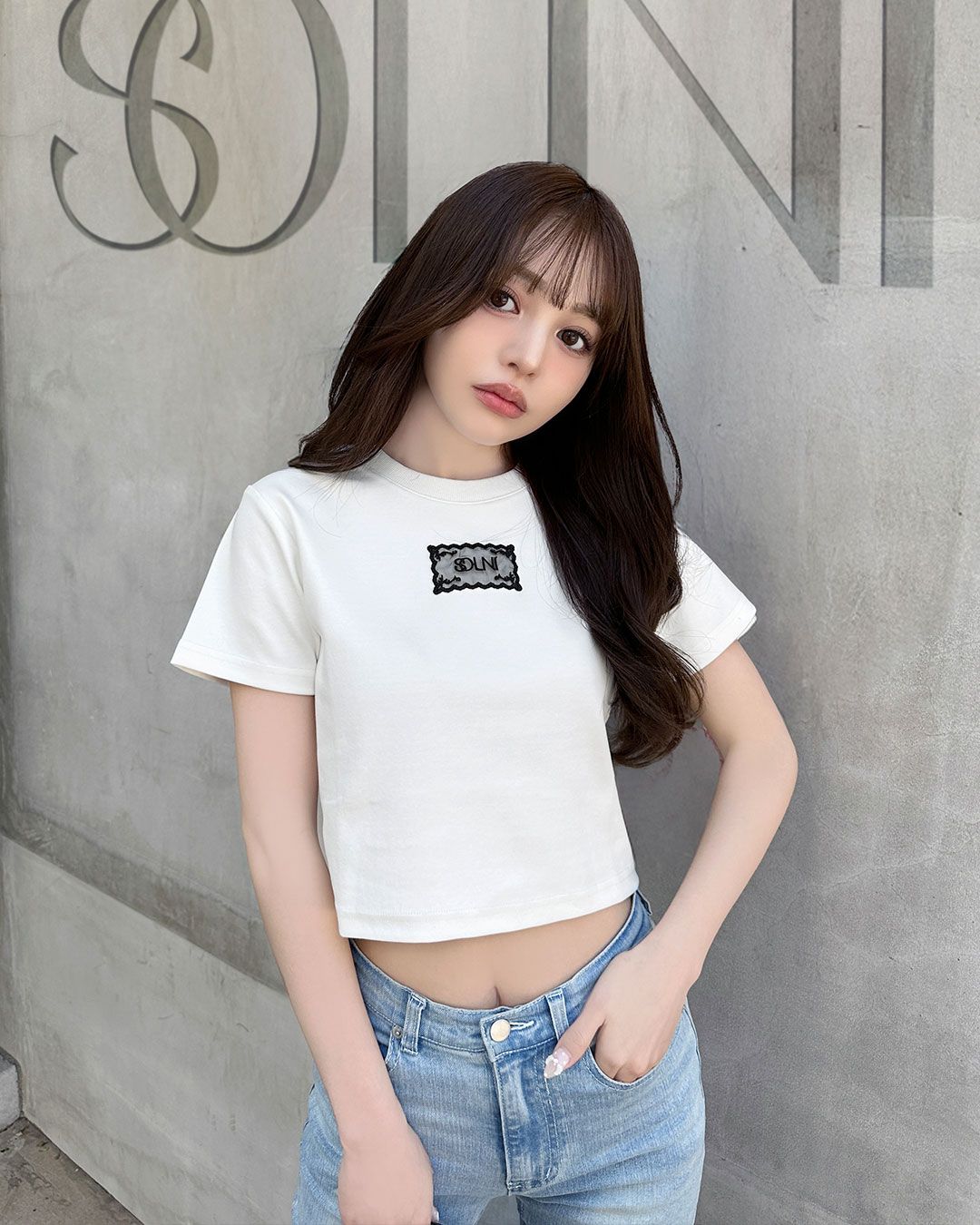 シアーロゴワッペンTシャツ ブラック | ファッション通販＆メディア