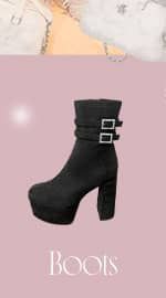 SEV0068 13cm♡きらきらベルトショートブーツ