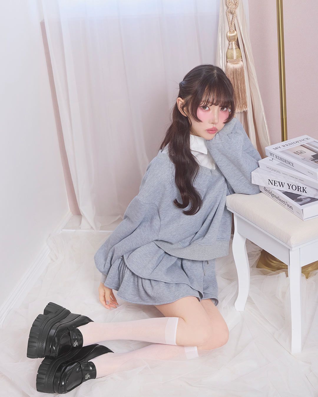 史上最強''盛れる厚底ローファー ブラック | ファッション通販