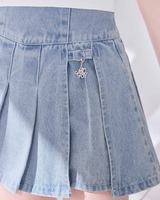 美脚デニムスカパン ライトブルー | ファッション通販＆メディア