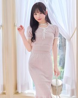 CHICWISH★透かし編みニットセットアップ☆ CHICWISH☆透かし編みニットセットアップ☆ (Chicwish