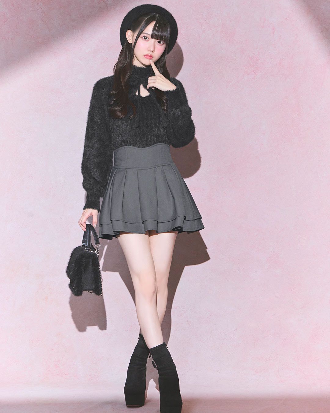 美脚ツイルスカート 美脚ツイルスカート グレー | ファッション通販＆メディア