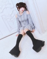 14.5cm史上最強ロングブーツ ブラック | ファッション通販＆メディア