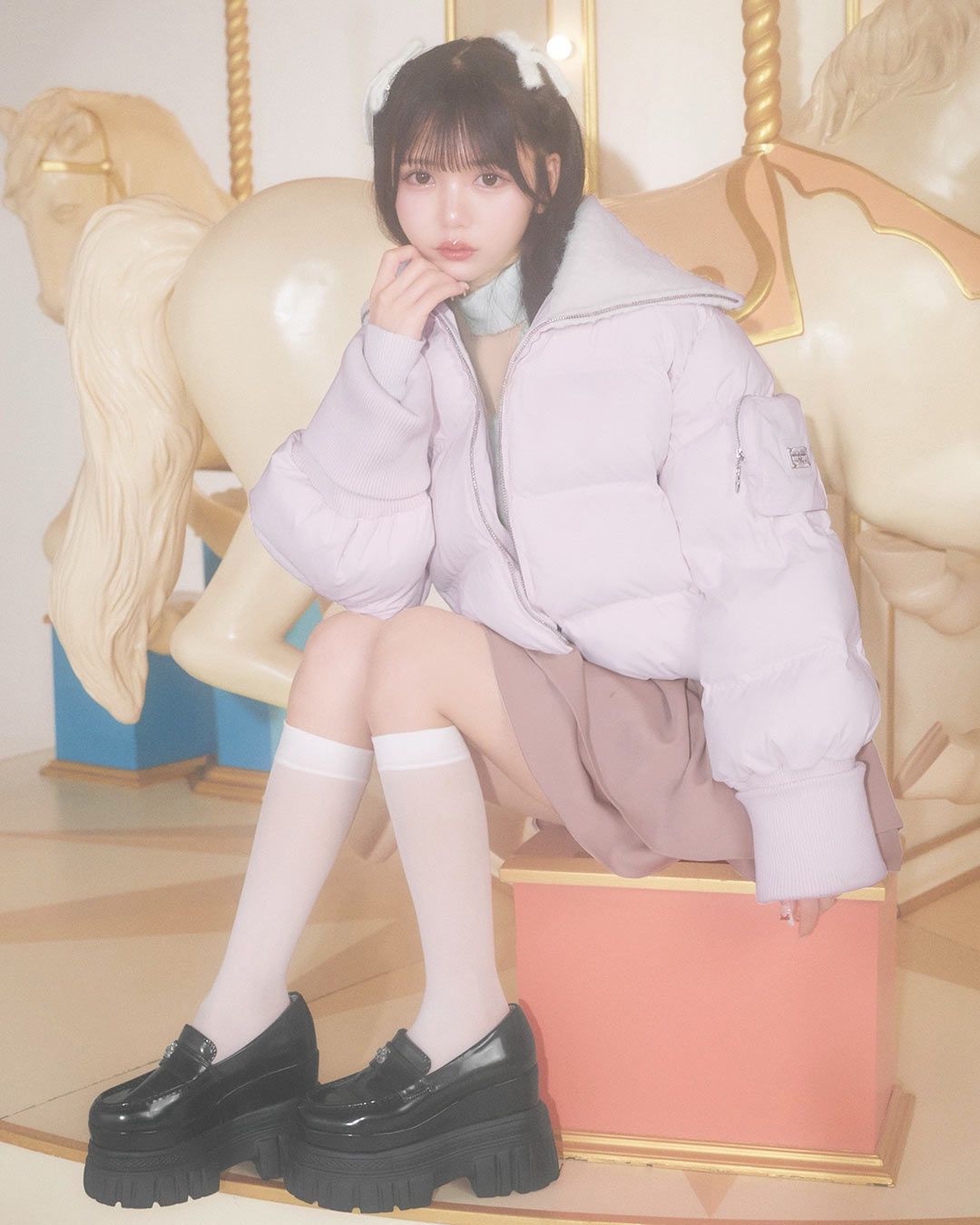 史上最強''盛れる厚底ローファー ブラック | ファッション通販