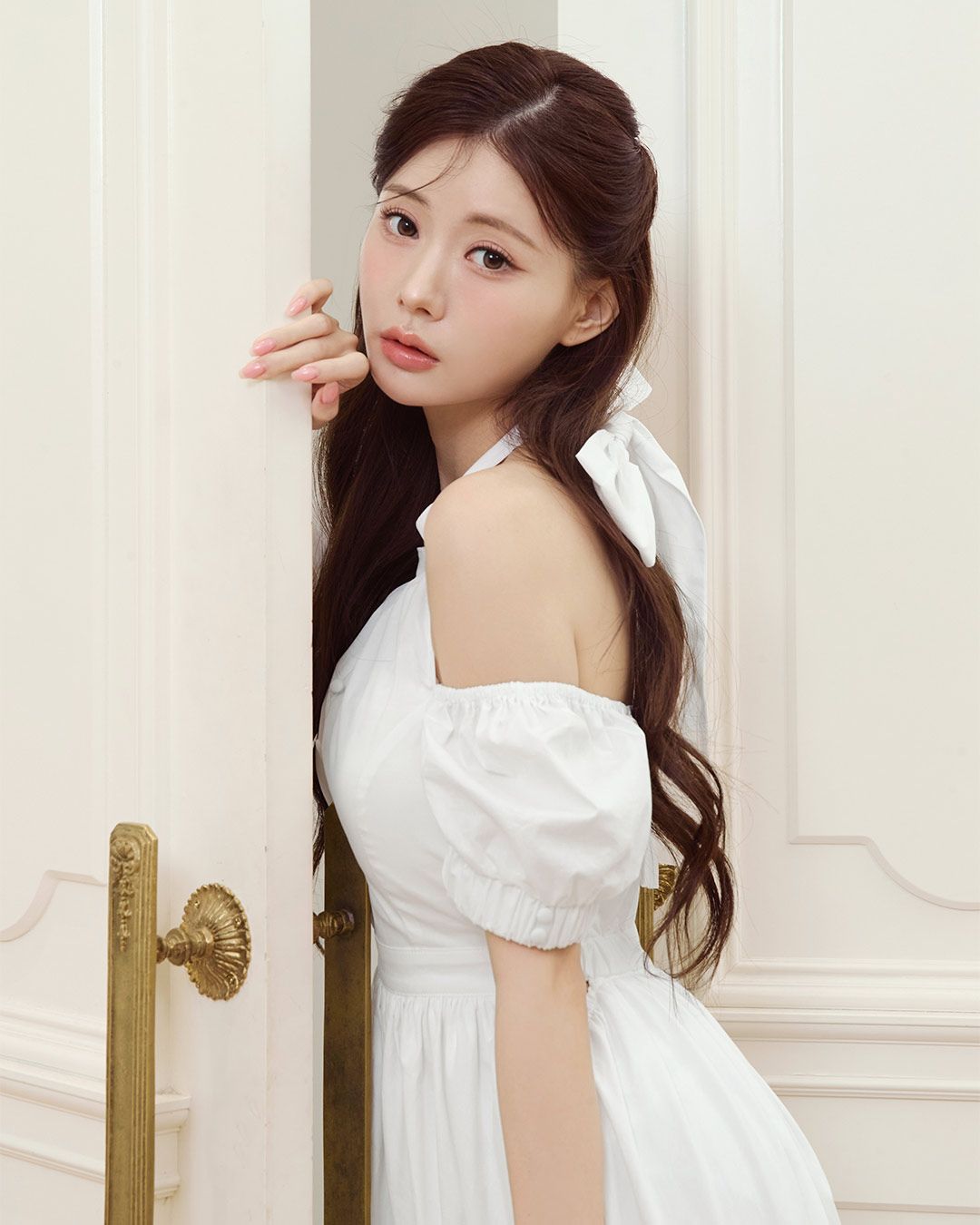 Back Ribbon Etoile Dress ホワイト | ファッション通販＆メディア