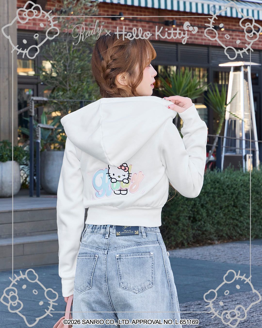 Hello Kitty フーディ ブラック | ファッション通販＆メディアMyColor