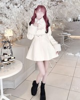 リボンビットコート ブラック | ファッション通販＆メディアMyColor