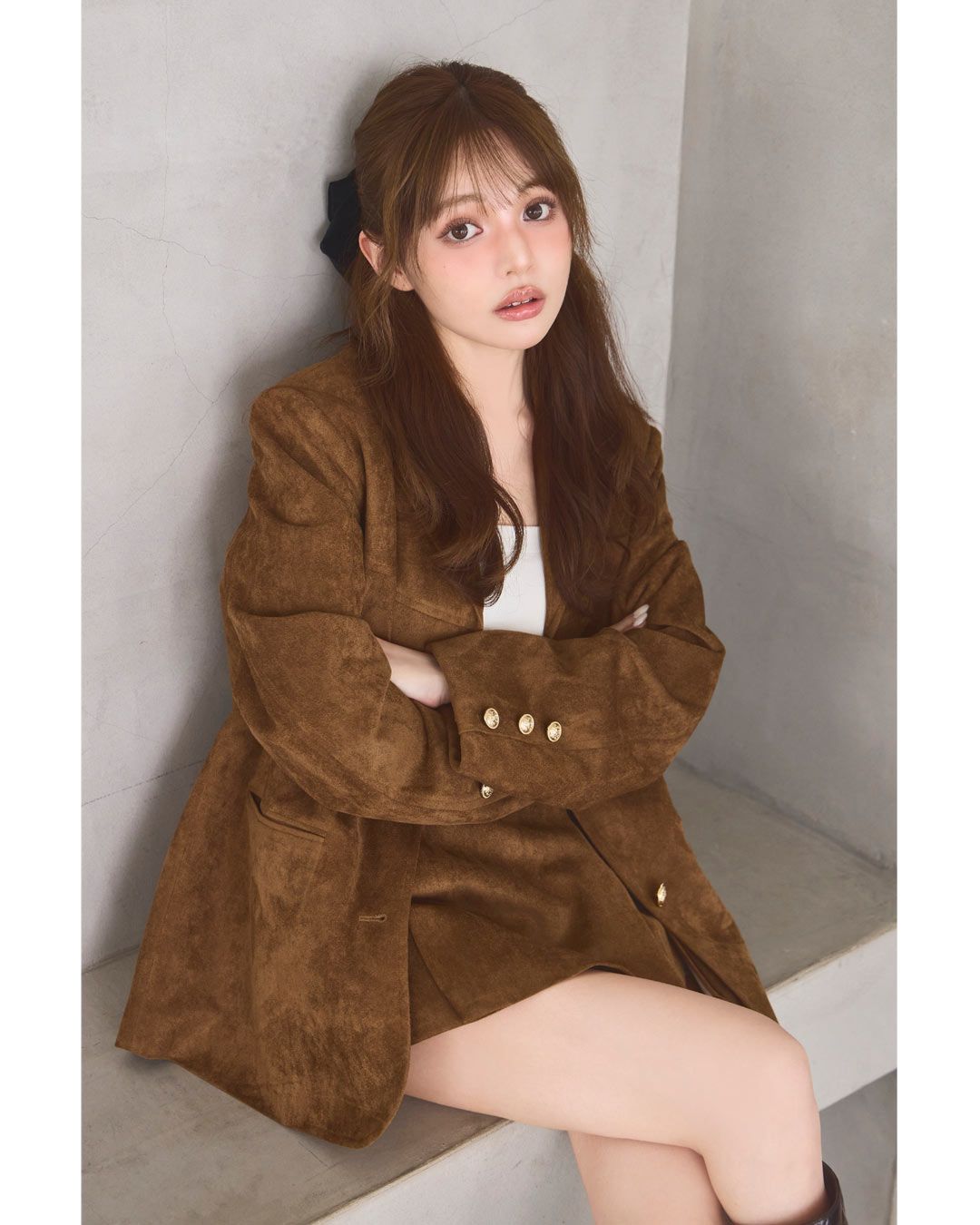 ジャケットセットアップ ブラウン | ファッション通販＆メディア