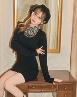 ReAmour 配色レイヤードワンピ 黒 予約]バイカラーレイヤードデザインキャミワンピース/ブラック – Lumier