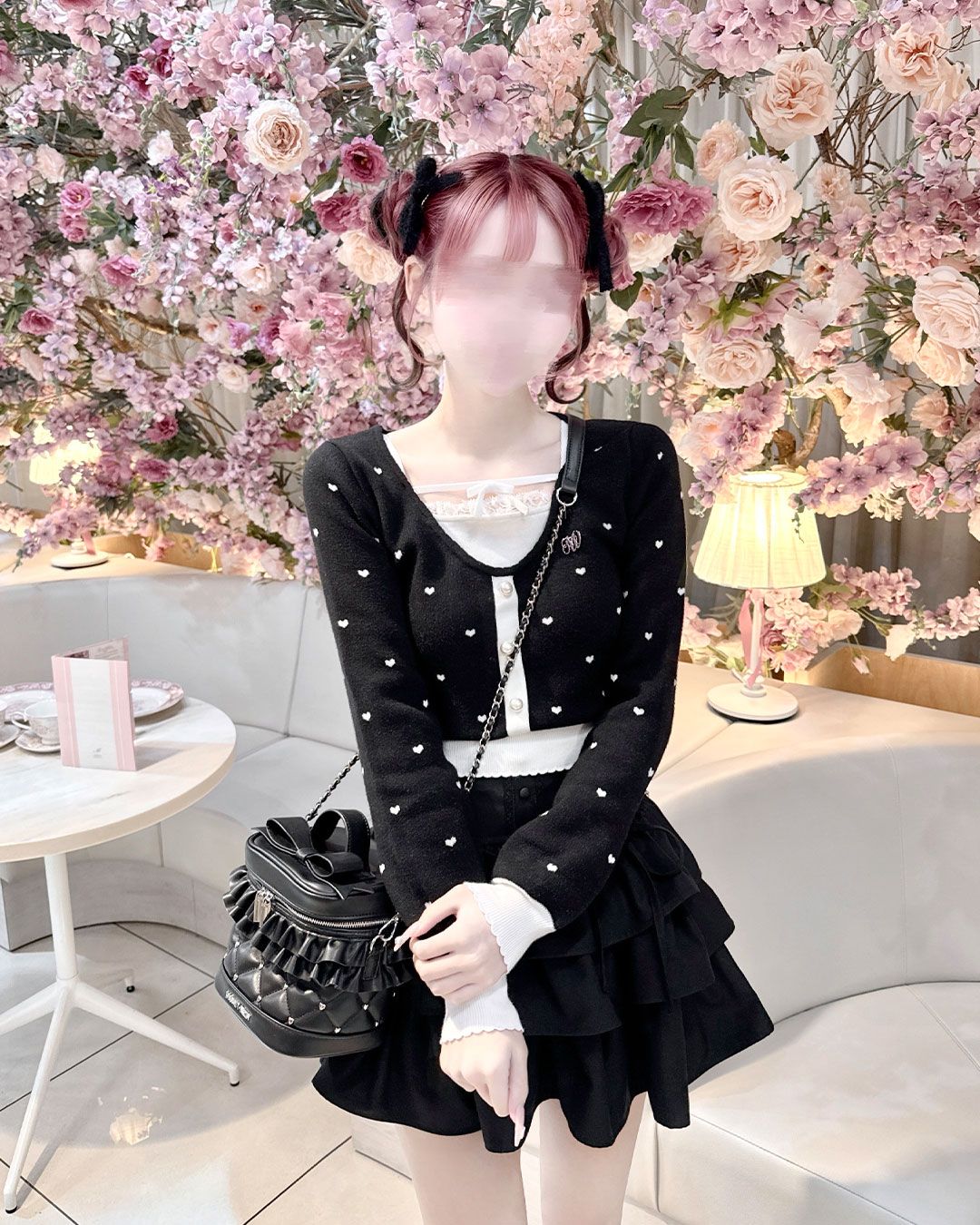 ハニーミュウ Luv ドッキングカーデトップス ミシェルマカロン Luv ドッキングカーデトップス ピンク | ファッション通販