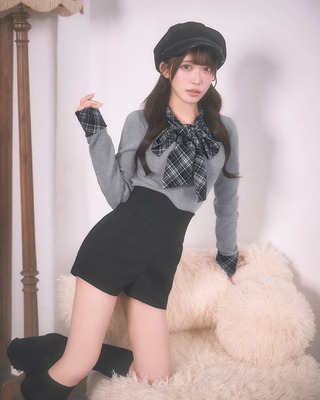 ロイヤルフルールリボンフレアワンピ ブラック | ファッション通販