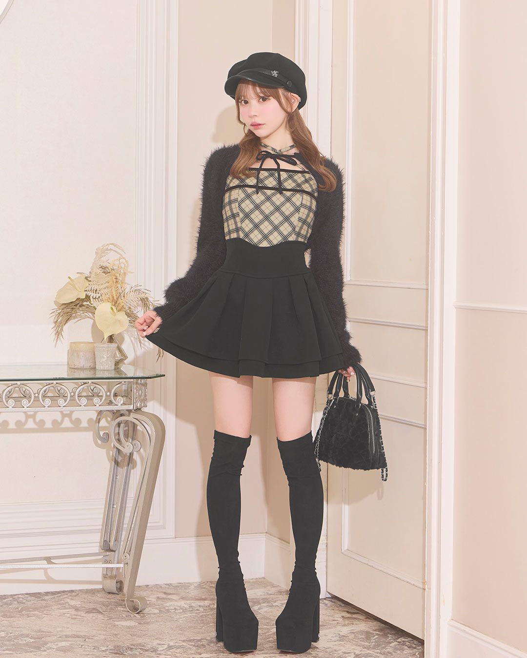 殿堂入り!!美脚になれるスカート♡（インナーパンツ付