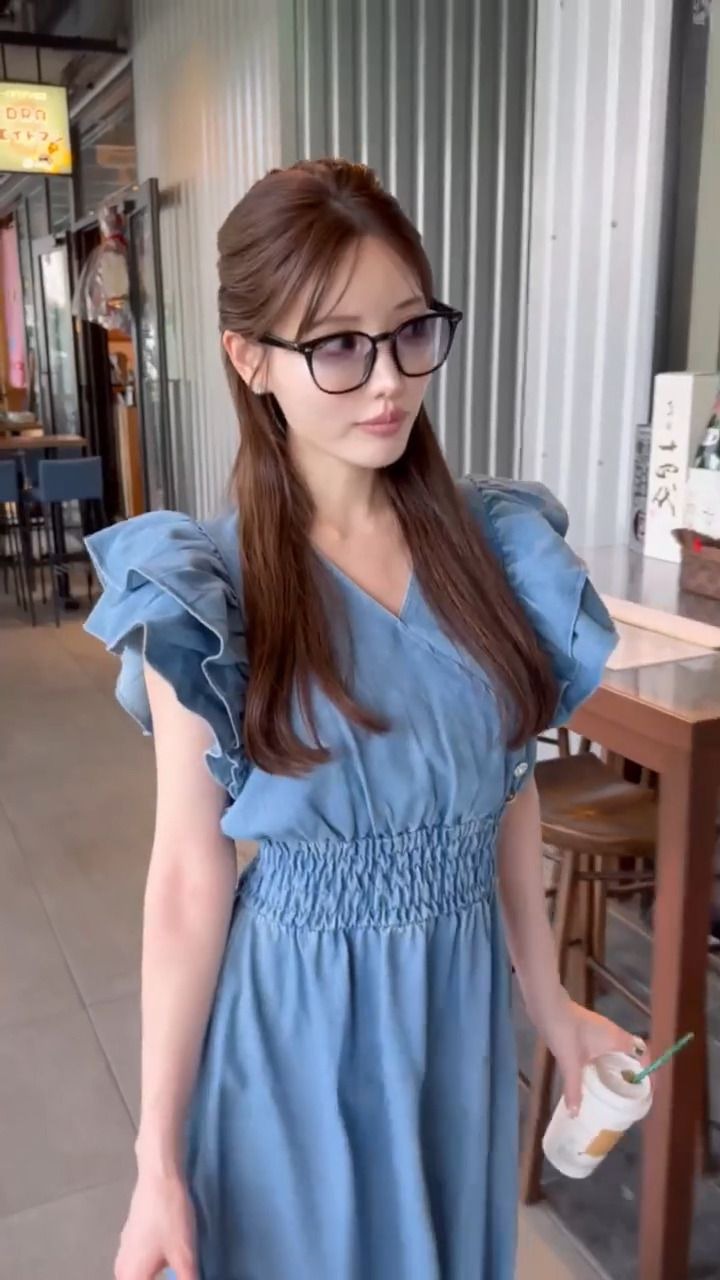 M'S GRACY カメリア フリル ティアード デニム ワンピース 40 タグ付き✨】エムズグレイシー デニムワンピース ロング
