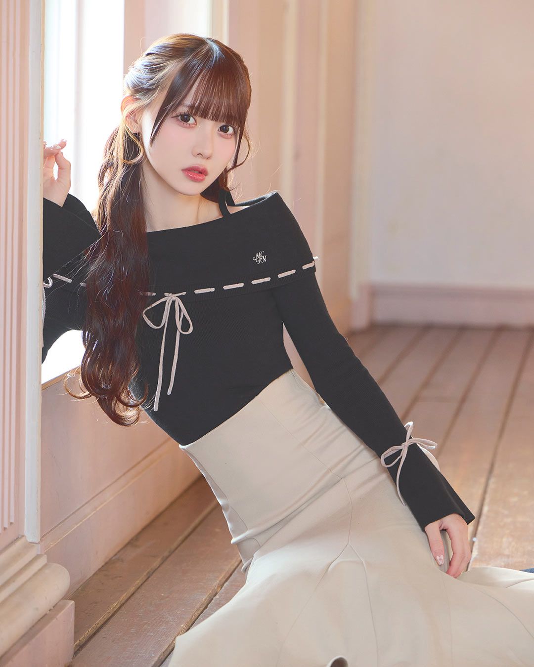 大人の美脚スカート ブラック | ファッション通販＆メディアMyColor