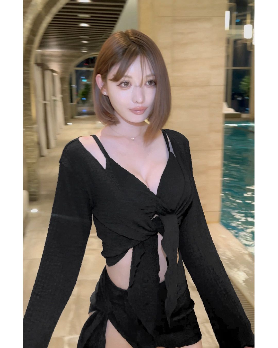 rady♡パレオデザインビキニボレロSET♡ブラック♡Mサイズ♡即完売品♡♡ パレオデザインビキニ ボレロSET ブラック | ファッション通販