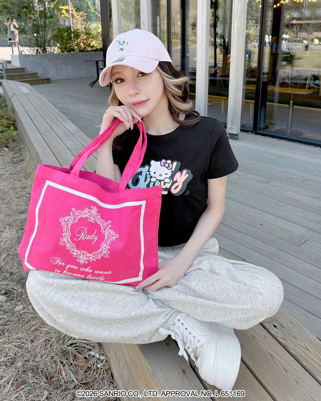 【美品/4/20迄限定値下】Radyホテルシリーズショルダートート¥18000→ Rady - 最終価格！ホテルシリーズ トートバッグ Sサイズ の通販 by