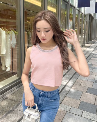 rady ビジュートップス ブラック人気 商品 通販