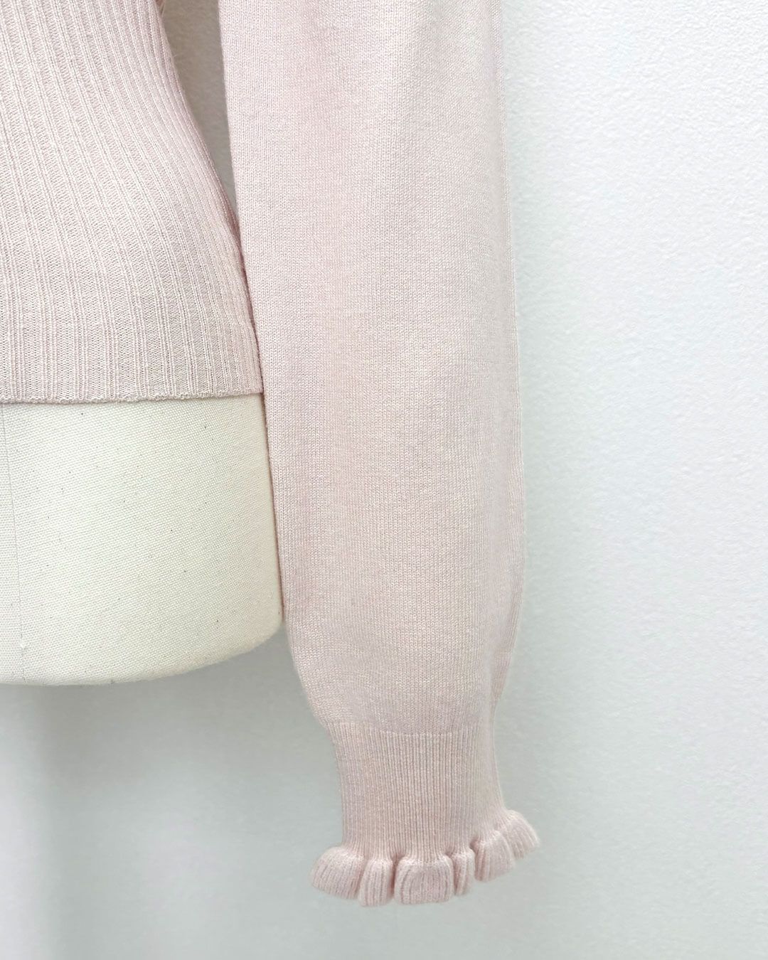 ビッグリボンオフショルニットトップス ホワイト | ファッション通販