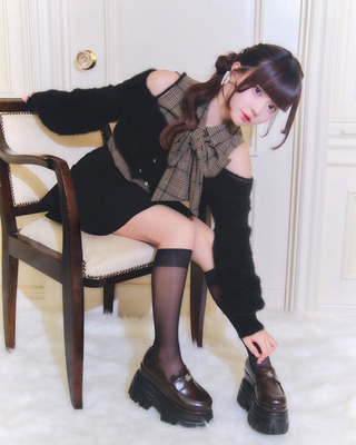 史上最強''盛れる厚底ローファー ブラック | ファッション通販