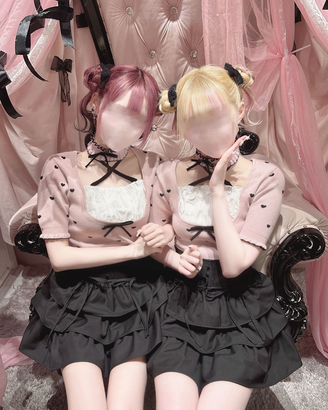 Luv チョーカー付きトップス グレー Luv チョーカー付きトップス グレー | ファッション通販