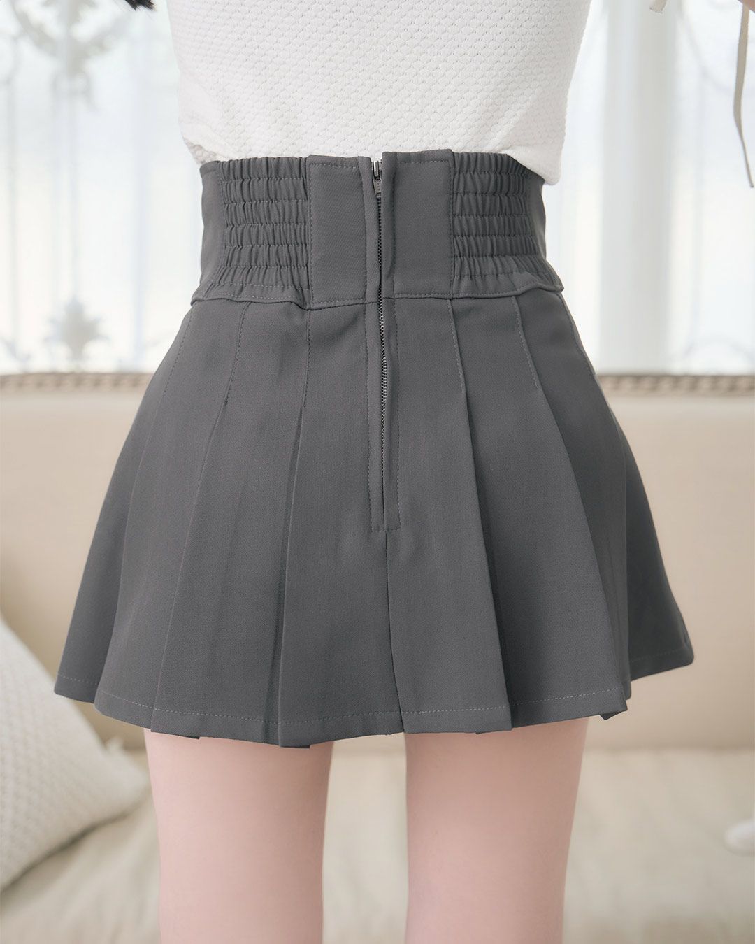 美脚スカパン グレー XS 美脚スカパン グレー | ファッション通販＆メディアMyColor