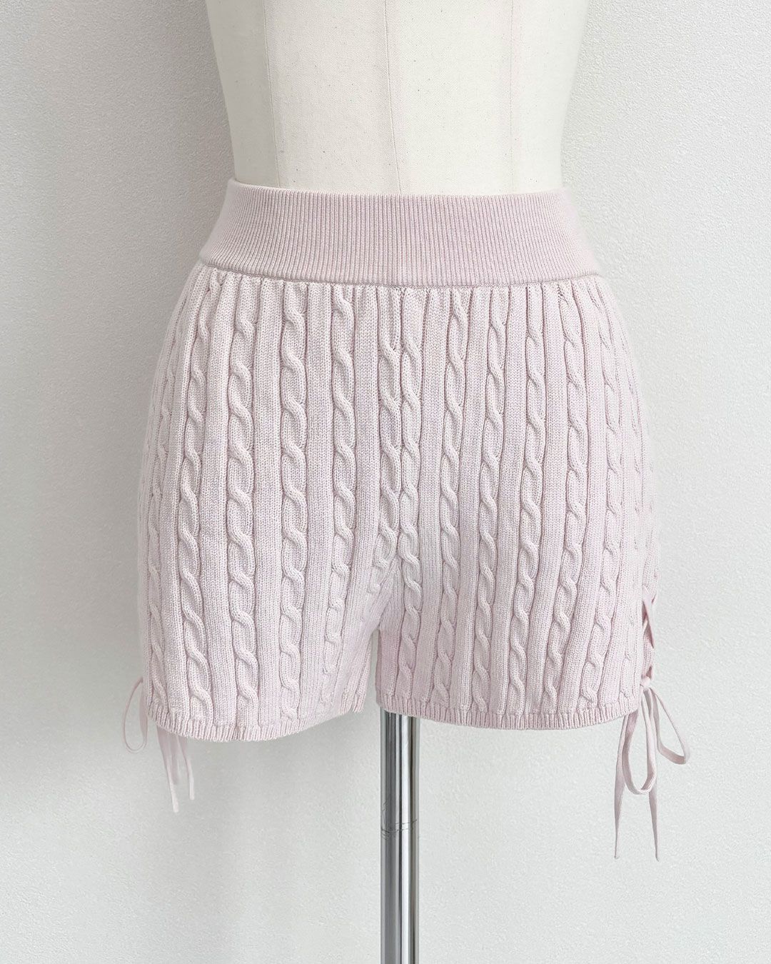 MWワンショルニットセットアップ シェルピンク | ファッション通販
