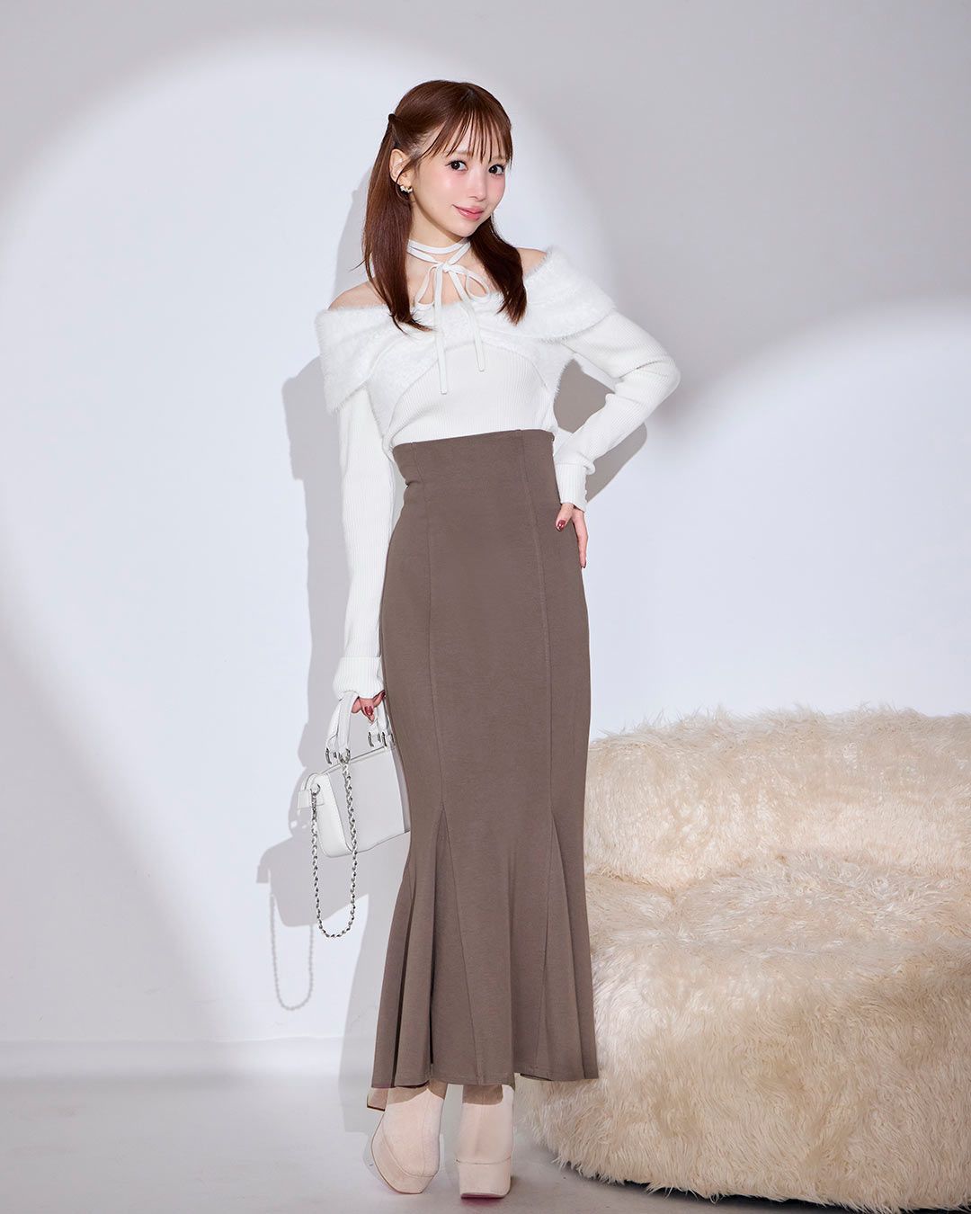 【新品 未使用】ミシェルマカロン 大人の美脚スカート ブラック M 大人の美脚スカート ブラック | ファッション通販＆メディア