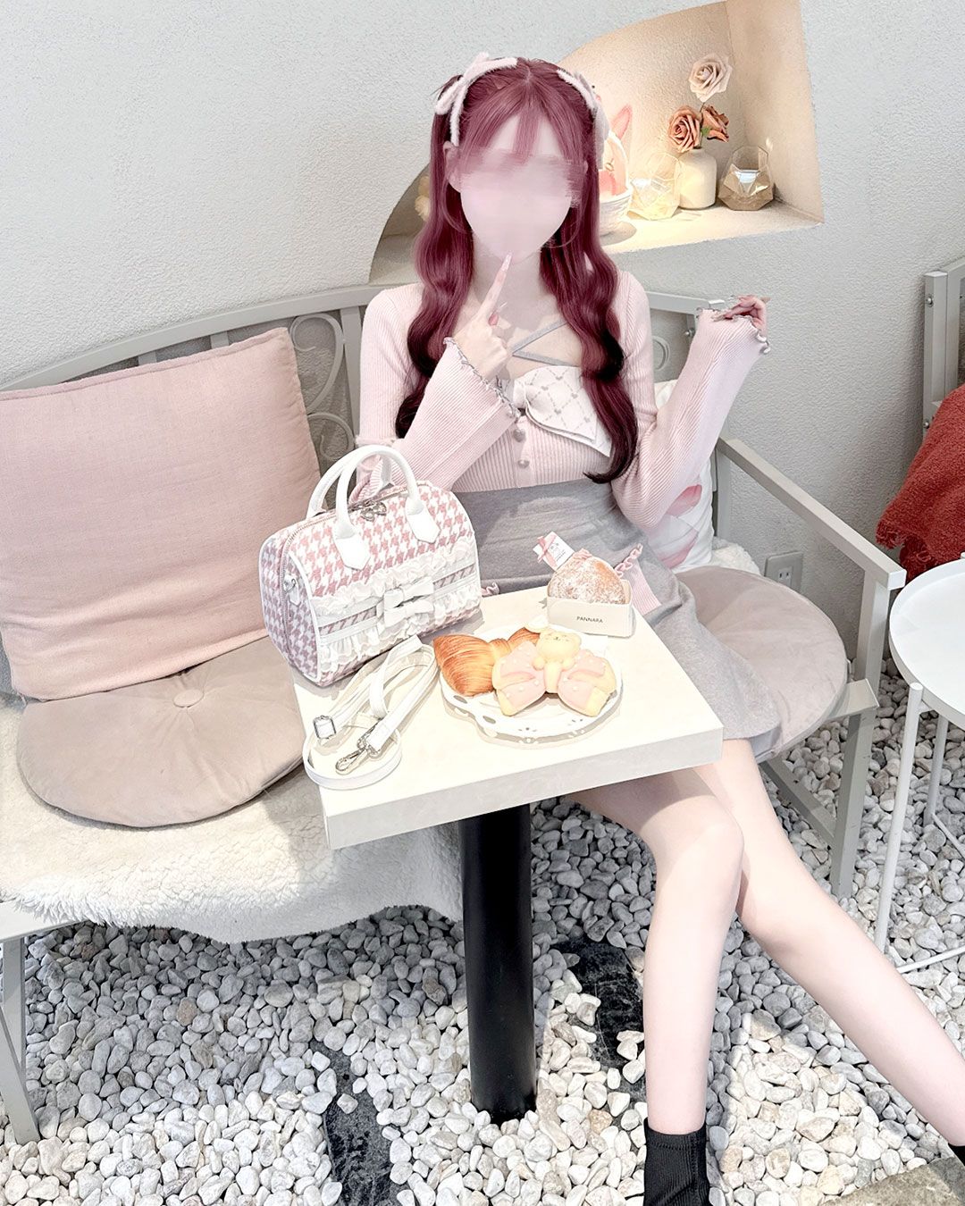 Bigリボンアンサンブルワンピース Bigリボンアンサンブルワンピース ピンク | ファッション通販