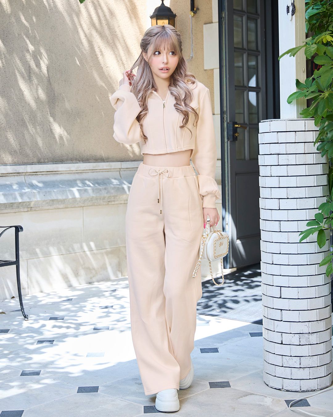 フレアコルセットセットアップ ブラック | ファッション通販