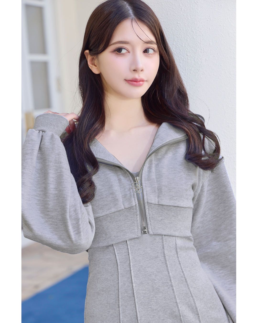 Radyワンピース Rady（レディ） ボーダー柄ニットワンピース S ベージュ レディース
