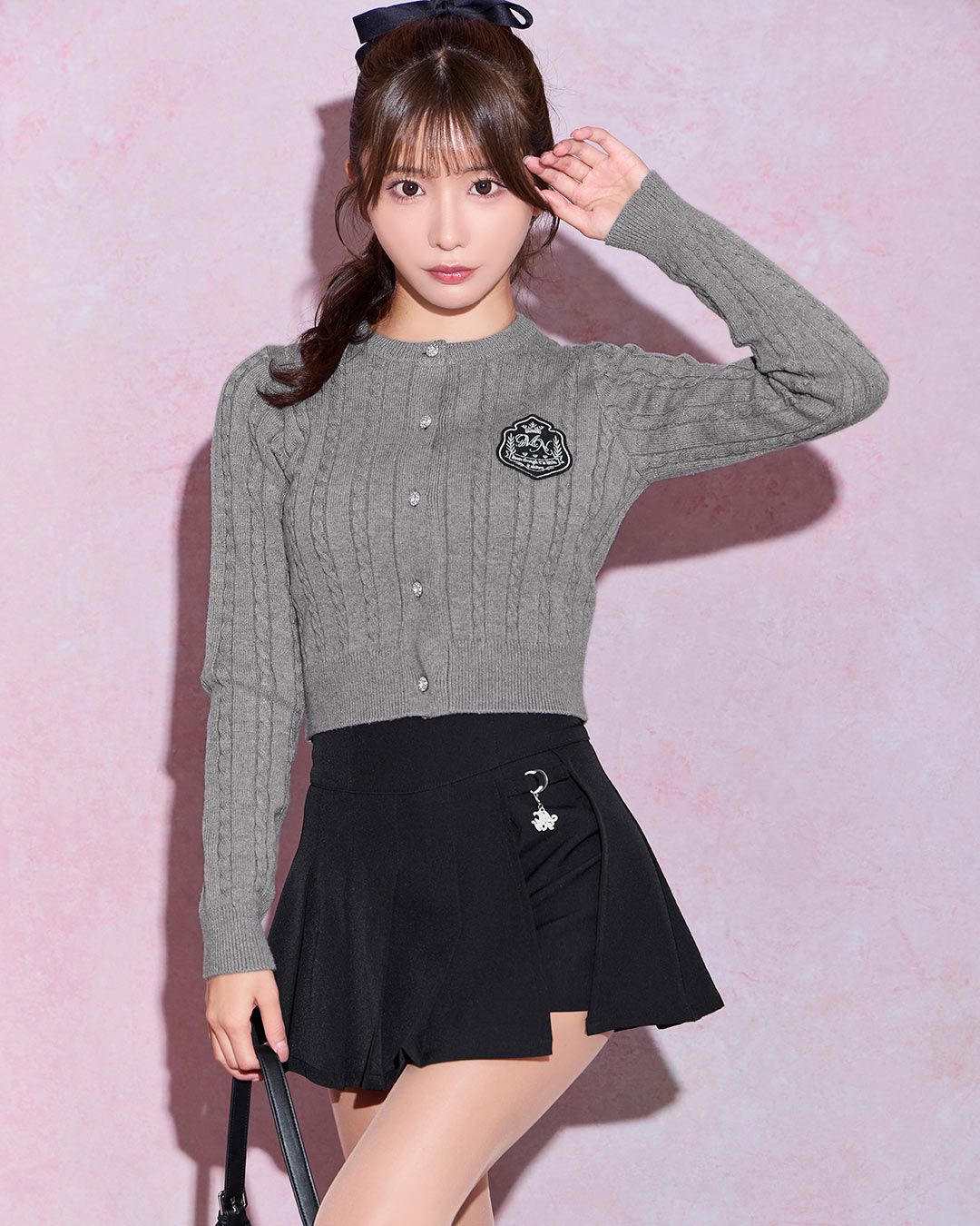 ミシェルマカロン 美脚スカパン グレーフリーサイズ ミシェルマカロン 美脚スカパン グレーフリーサイズ 美脚