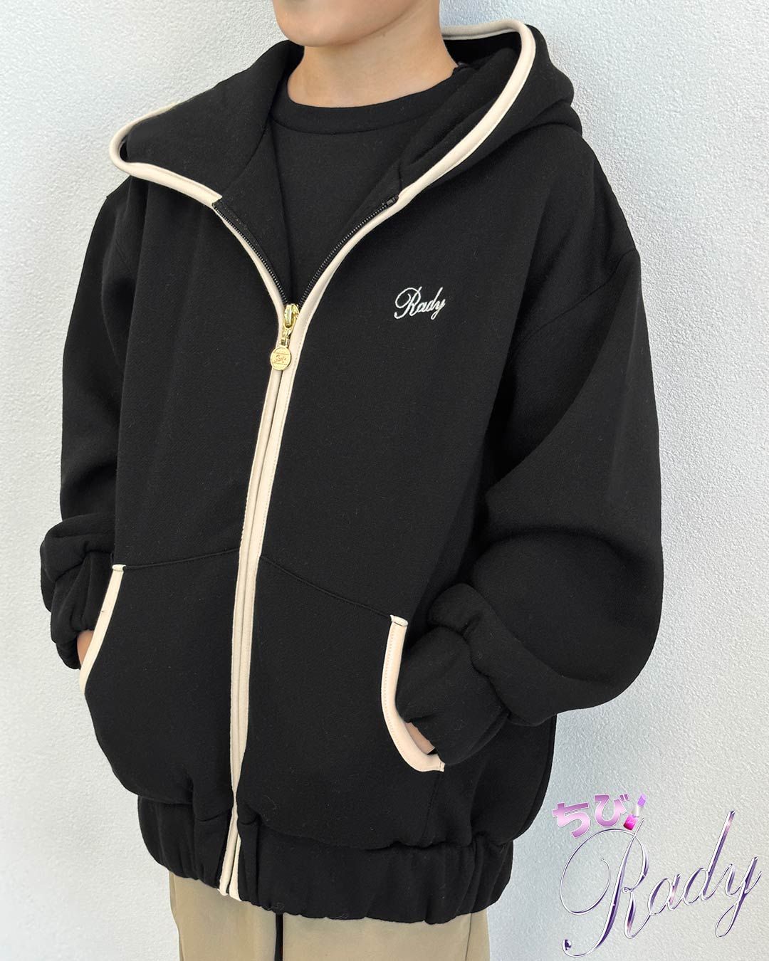 ちびRady ブルゾン Rady - 週末限定値下げ！！ちびRady♡サイドラインロゴちび